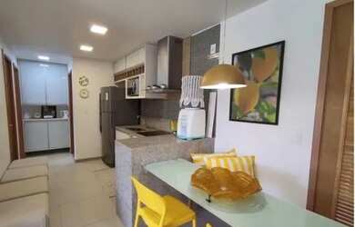 Imagem: O apartamento possui 1 Dormitório, 1 Banheiro, 30m² de Área