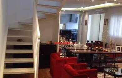 Imagem: O apartamento na cobertura possui 3 Dormitórios, 4 Banheiros