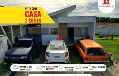 Imagem: A casa em condomínio possui 3 Dormitórios, 4 Banheiros, 3