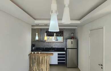 Imagem: O apartamento possui 3 Dormitórios, 1 Banheiro, 1 Vaga na garagem