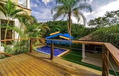 Imagem: A casa em condomínio possui 4 Dormitórios, 5 Banheiros, 5