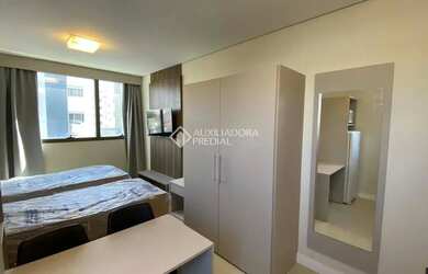 Imagem: O apartamento possui 1 Dormitório, 1 Banheiro, 25m² de Área