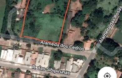 Imagem: O terreno possui 10000m² de Área e está localizado em Setor