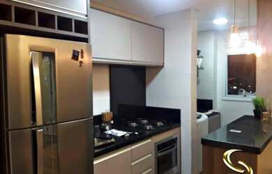 Imagem: O apartamento possui 2 Dormitórios, 2 Banheiros, 2 Vagas na