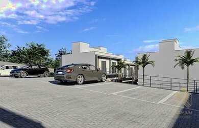 Imagem: A casa em condomínio possui 2 Dormitórios, 1 Banheiro, 1 Vaga