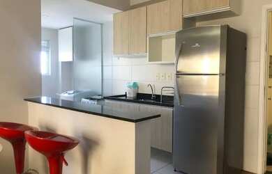 Imagem: O apartamento possui 2 Dormitórios, 2 Banheiros, 2 Vagas na