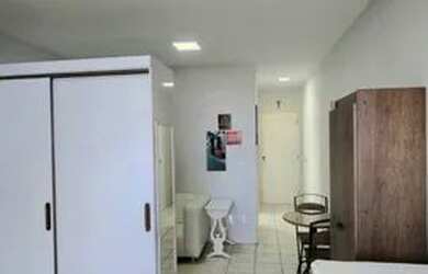 Imagem: O apartamento possui 1 Dormitório, 1 Banheiro, 36m² de Área