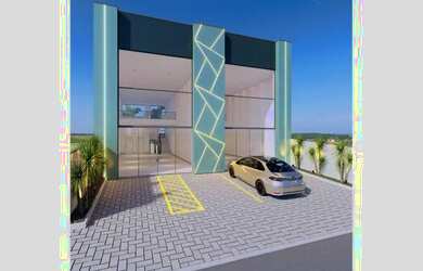 Imagem: O depósito possui 2 Vagas na garagem, 180m² de Área e está