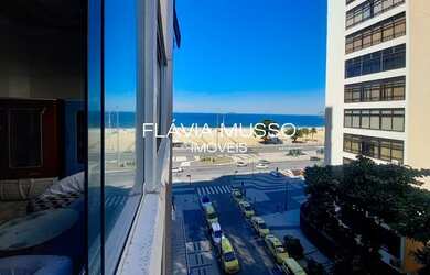 Imagem 8: Vista MAR em Copacabana Aluguel apartamento mobiliado 320m2, salão, 3...