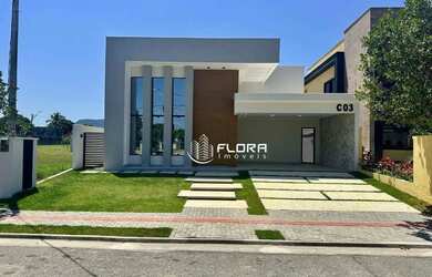 Imagem: A casa em condomínio possui 3 Dormitórios, 3 Banheiros, 4