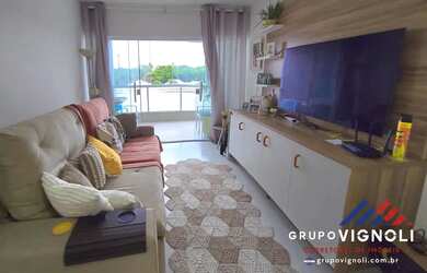 Imagem: O apartamento na cobertura possui 2 Dormitórios, 2 Banheiros