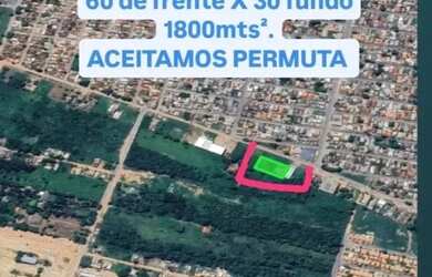 Imagem: O terreno possui 1.800m² de Área e está localizado em Nova