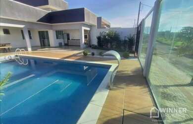 Imagem: A casa em condomínio possui 3 Dormitórios, 2 Banheiros, 2