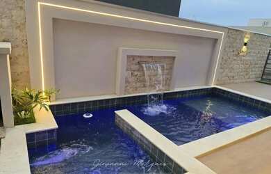 Imagem: A casa em condomínio possui 3 Dormitórios, 4 Banheiros, 4