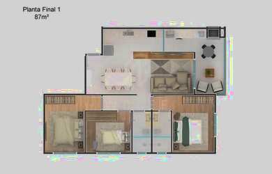 Imagem 8: JD625 Apartamento a 200 metros da praia em Navegantes