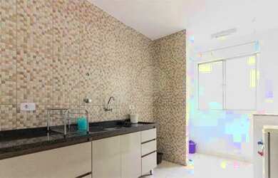 Imagem: O apartamento e possui 2 Dormitórios, 1 Banheiro, 54-0m² de