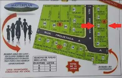 Imagem: O terreno possui 120m² de Área e está localizado em Campo