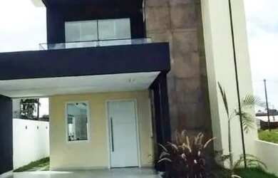 Imagem: A casa em condomínio possui 5 Dormitórios, 1 Banheiro, 2 Vagas