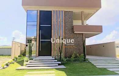 Imagem: A casa em condomínio possui 3 Dormitórios, 4 Banheiros, 2