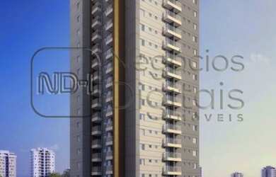 Imagem: O apartamento possui 2 Dormitórios, 1 Banheiro, 1 Vaga na garagem