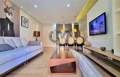 Imagem: O apartamento possui 3 Dormitórios, 4 Banheiros, 2 Vagas na