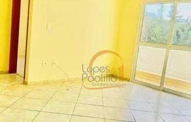 Imagem: O apartamento possui 1 Dormitório, 1 Banheiro, 1 Vaga na garagem