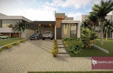 Imagem: A casa em condomínio possui 3 Dormitórios, 4 Banheiros, 4