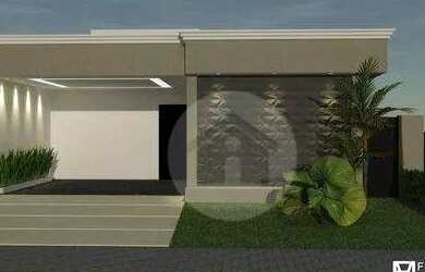 Imagem: A casa em condomínio possui 3 Dormitórios, 2 Banheiros, 4