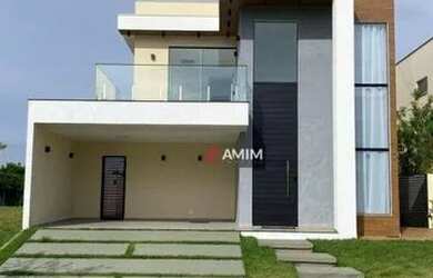 Imagem: A casa em condomínio possui 5 Dormitórios, 5 Banheiros, 4