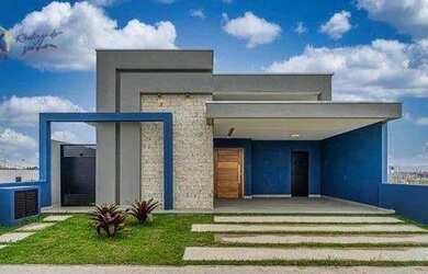 Imagem: A casa em condomínio possui 3 Dormitórios, 3 Banheiros, 4