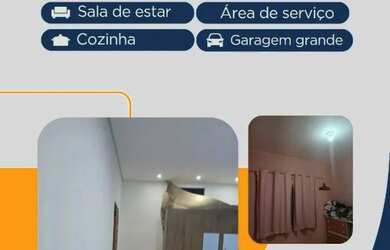 Imagem: A casa possui 4 Dormitórios, 3 Banheiros, 3 Vagas na garagem