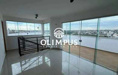 Imagem: O apartamento na cobertura possui 3 Dormitórios, 3 Banheiros