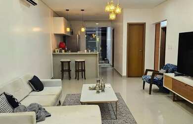 Imagem: A casa em condomínio possui 3 Dormitórios, 2 Banheiros, 4