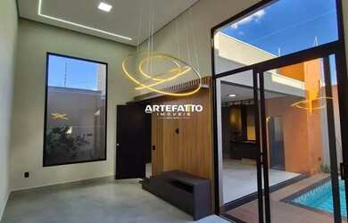 Imagem: A casa possui 3 Dormitórios, 3 Banheiros, 3 Vagas na garagem