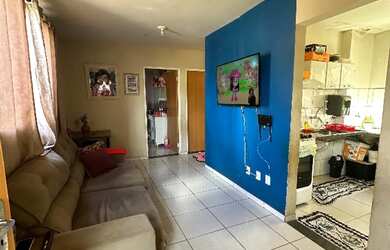 Imagem: O apartamento possui 2 Dormitórios, 1 Banheiro e 1 Vaga na