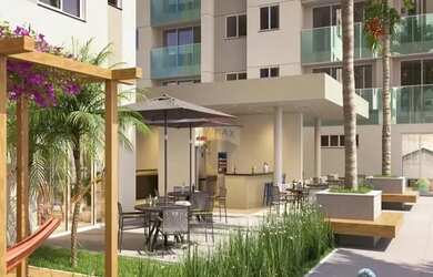 Imagem: O apartamento possui 2 Dormitórios, 2 Banheiros, 1 Vaga na