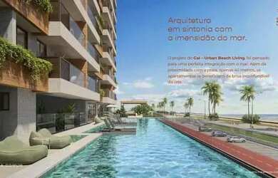 Imagem: O apartamento possui 1 Dormitório, 2 Banheiros, 1 Vaga na garagem