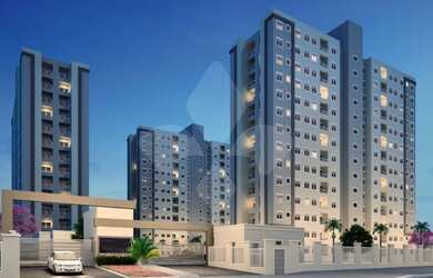 Imagem: O apartamento possui 1 Dormitório, 1 Banheiro, 1 Vaga na garagem