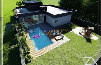 Imagem: A casa em condomínio possui 3 Dormitórios, 5 Banheiros, 4