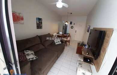 Imagem: O apartamento possui 1 Dormitório, 1 Banheiro, 1 Vaga na garagem