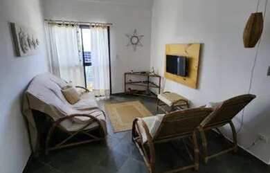 Imagem: O apartamento possui 1 Dormitório, 1 Banheiro, 1 Vaga na garagem