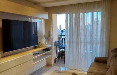 Imagem: O apartamento possui 3 Dormitórios, 2 Banheiros, 2 Vagas na