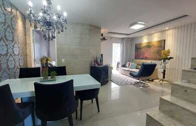 Imagem: O apartamento na cobertura possui 3 Dormitórios, 4 Banheiros