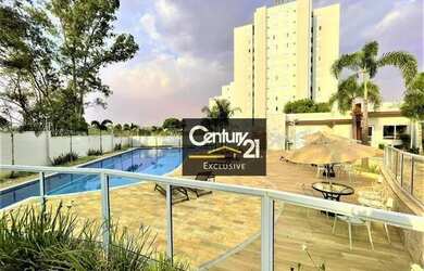 Imagem: O apartamento possui 2 Dormitórios, 2 Banheiros, 2 Vagas na