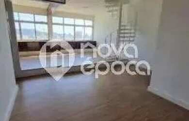 Imagem: O apartamento na cobertura possui 4 Dormitórios, 4 Banheiros