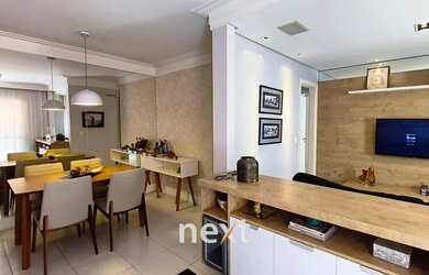 Imagem: O apartamento possui 2 Dormitórios, 3 Banheiros, 1 Vaga na