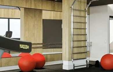 Imagem: O apartamento possui 2 Dormitórios, 2 Banheiros, 1 Vaga na