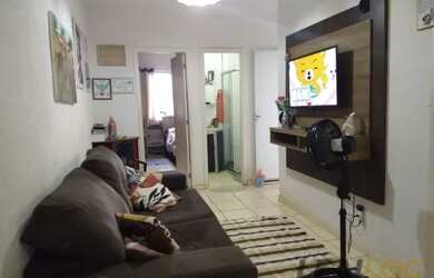 Imagem: A casa em condomínio possui 3 Dormitórios, 2 Banheiros e 2