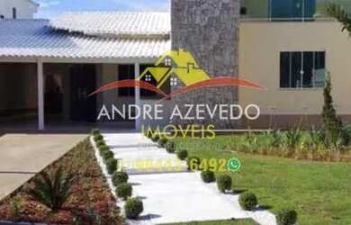 Imagem: A casa possui 5 Dormitórios, 5 Banheiros, 3 Vagas na garagem