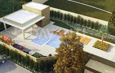 Imagem: A casa em condomínio possui 3 Dormitórios, 4 Banheiros, 2